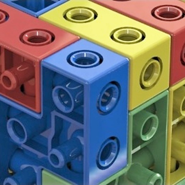 4X 3D Jigsaw Puzzle (Closeup View)
